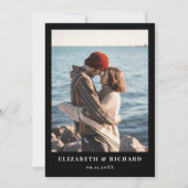 Niets Fancy gewoon liefde minimalistische Casual b Kaart (Achterkant)