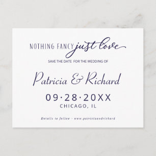 Niets Fancy Liefde Weddenschap bespaart de datum Briefkaart