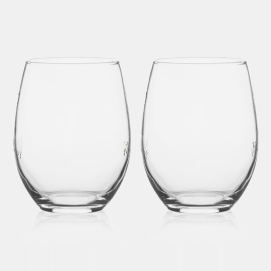 Niets Fancy Liefde Weddenschap Wijnglas Zonder Voet (Links)