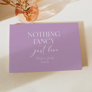 Niets gewoons, gewoon lief Minimalistische Casual Gastenboek