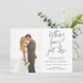 Niets gewoons, gewoon liefde, Intieme huwelijkscer Kaart (Staand voorkant)