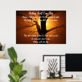 Niets Gold kan Poster blijven (Thuiskantoor)