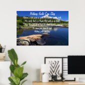 Niets Gold kan Poster blijven 5 (Thuiskantoor)