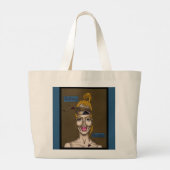 Niets Grote Tote Bag (Achterkant)