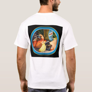 Niets in de buurt van Stone Crab Claws in Season T-shirt