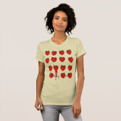 "Niets is echt..." Strawberry Fields Forever T-shirt (Voorkant volledig)