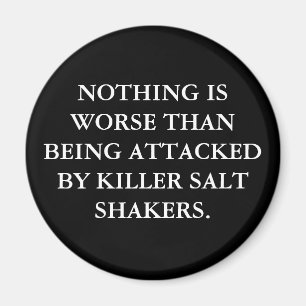 NIETS IS ERGER DAN AANVALLEN DOOR KILLER ... MAGNEET