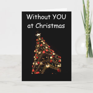 NIETS IS GOED ZONDER ONS MET KERST FEESTDAGEN KAART