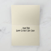 Niets is mooier (Vaderdag) Kaart (Binnen)