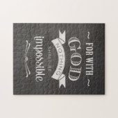 Niets is onmogelijk legpuzzel (Horizontaal)