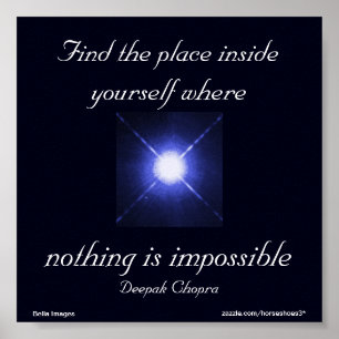 Niets is onmogelijk - poster