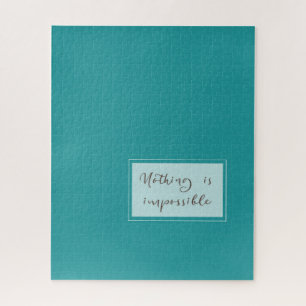 Niets is onmogelijk: Sage Green 006 Legpuzzel