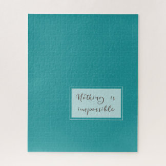 Niets is onmogelijk: Sage Green 006 Legpuzzel