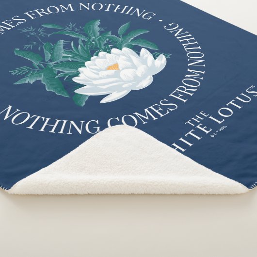 Niets komt uit het niets - de witte lotus sherpa deken (3/4)