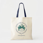 Niets komt uit het niets - de witte lotus tote bag