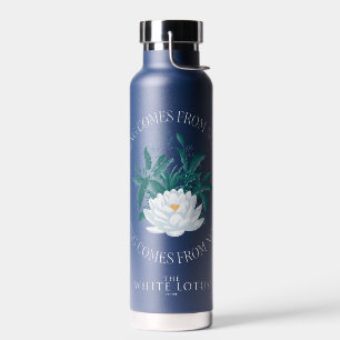 Niets komt uit het niets - de witte lotus waterfles