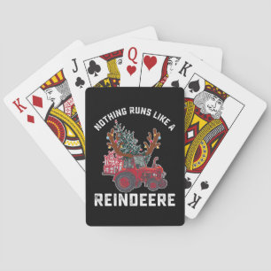 Niets loopt als een rendier pokerkaarten
