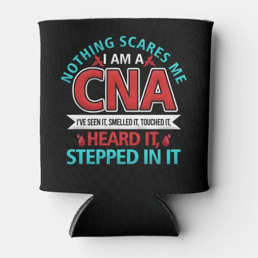 Niets maakt me bang dat CNA Zurse Job Lover Gift C Blikjeskoeler (Voorkant)