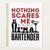 Niets maakt me uit dat ik een Bartender ben Planner (Voorkant)