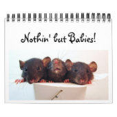 Niets, maar baby's. kalender (Hoes)