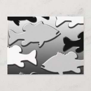 NIETS MAAR BASS BRIEFKAART