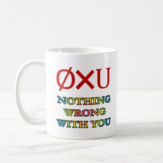 Niets mis met jou koffiemok (Links)