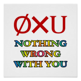 Niets mis met jou perfect poster