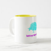 Niets Onmogelijk Kleurrijke Mok (Voorkant links)