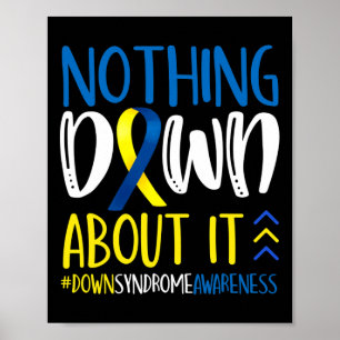 Niets over het Down Syndrome Awareness Warr Poster