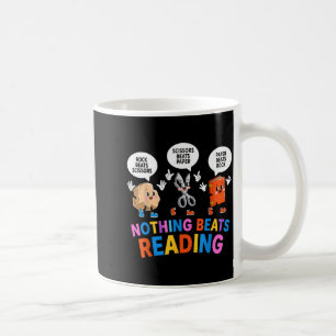 Niets overtreft het lezen van een grappig boek voo koffiemok