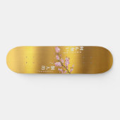 Niets persoonlijk - Cherry Blossom Gold Edition Skateboard (Horizontaal)
