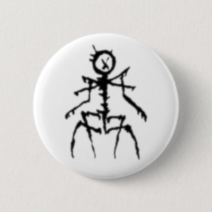 Niets Pin Ronde Button 5,7 Cm