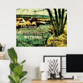 Niets Poster (Thuiskantoor)