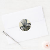 Niets Ronde Sticker (Envelop)