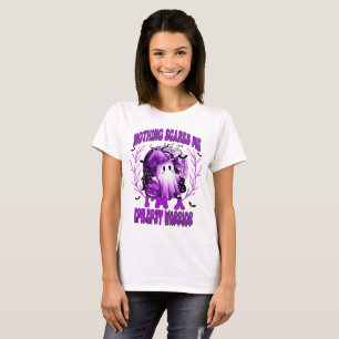 Niets schrikt me af, ik ben een epilepsie-krijger t-shirt