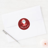 Niets stopt Santa Cadeauverpakking sticker (Envelop)
