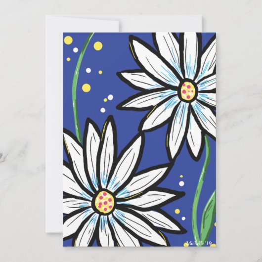 Niets van Daisies Bedankkaart (Voorkant)