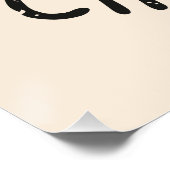 Niets verandert als niets verandert perfect poster (Hoek)