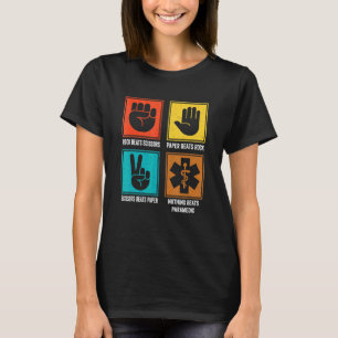 Niets verslaat Paramedic Cool Emt Medische Assiste T-shirt