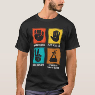 Niets verslaat scheikundeleraar chemische wetensch t-shirt