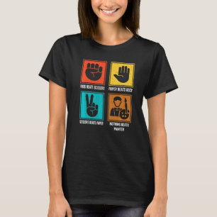 Niets verslaat schilder Geweldige kunstenaar schil T-shirt