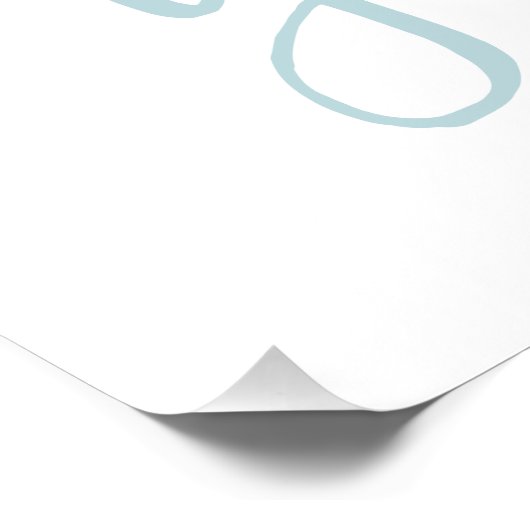 Niets zal werken tenzij je hart geeft perfect poster (Hoek)