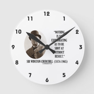 Niets zo opwindend dat het in Churchill heet is Ronde Klok