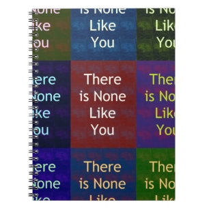 Niets zoals jij notitieboek