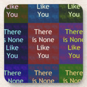 Niets zoals jij onderzetter (Voorkant)