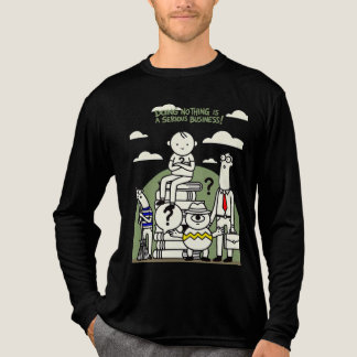 Nietsdoen Is Serieuze Zakelijke Grap Procrastinati Tri-Blend Shirt