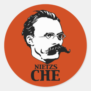 Nietzs-Che Ronde Sticker