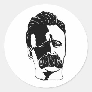 Nietzsche1.2n Ronde Sticker
