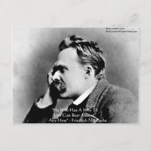 Nietzsche "A Why" Wisdom Quote Gifts & Kaarten