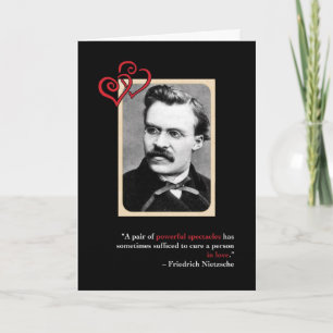 Nietzsche Anti-Valentine's Day Card #3 Feestdagen Kaart
